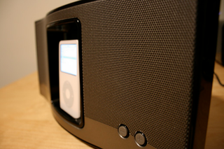 Illustration for article titled iPod Dock Bracket, Sonic Impact T24 Vs. Eton Sound 100 iPod